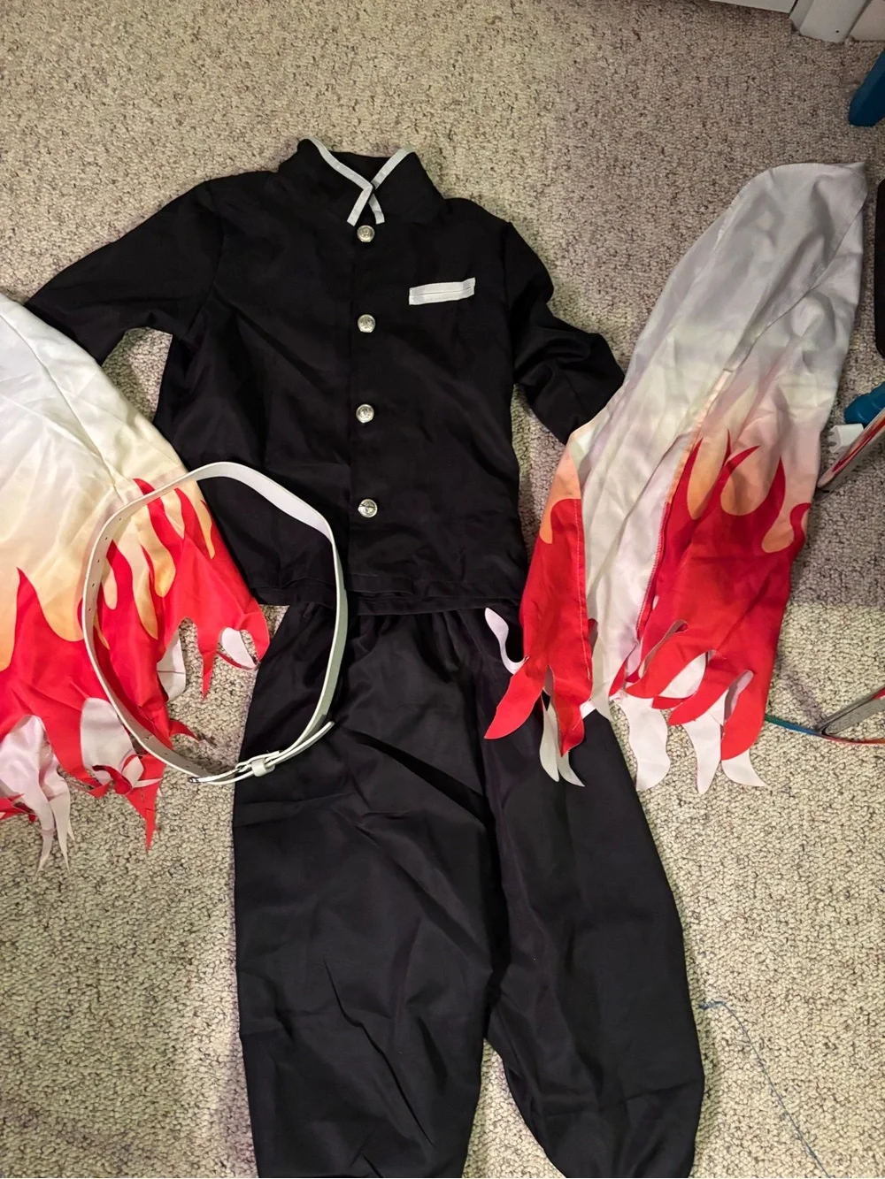 Rengoku costume White & Red -